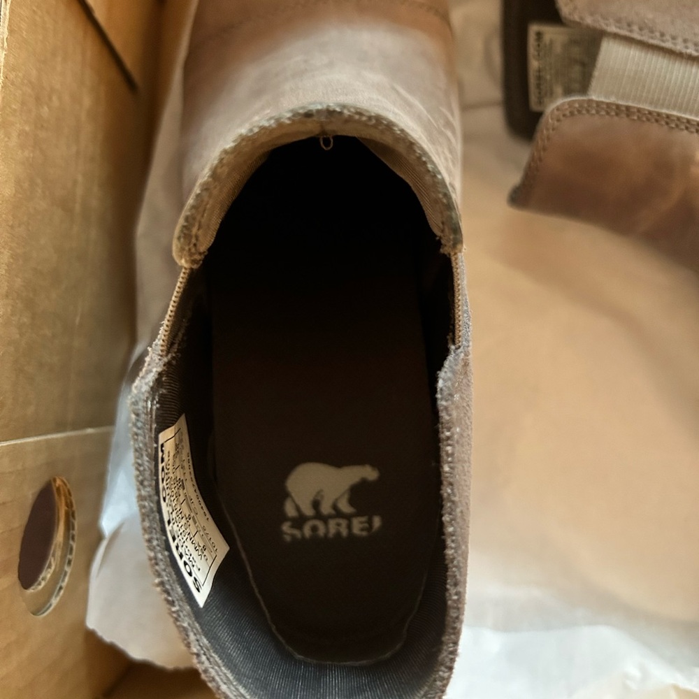 Sorel Gray Chelsea Rain Boots - Picture 4 of 6